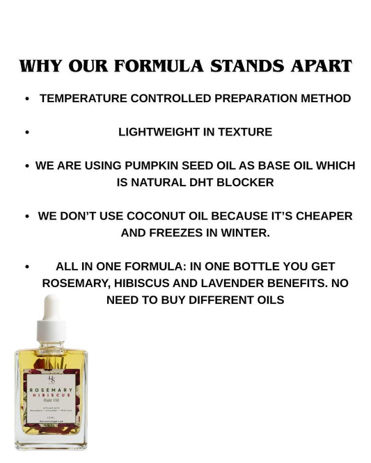 Rosemary Hibiscus Hair Oil (50ml)